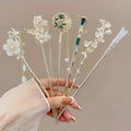 Chinese Tassel Hair Stick | Elegant Floral Hairpin & Hair Jewelry for Women